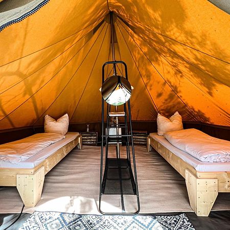 raus und gut Glamping am Gräbendorfer See Drebkau Exterior foto