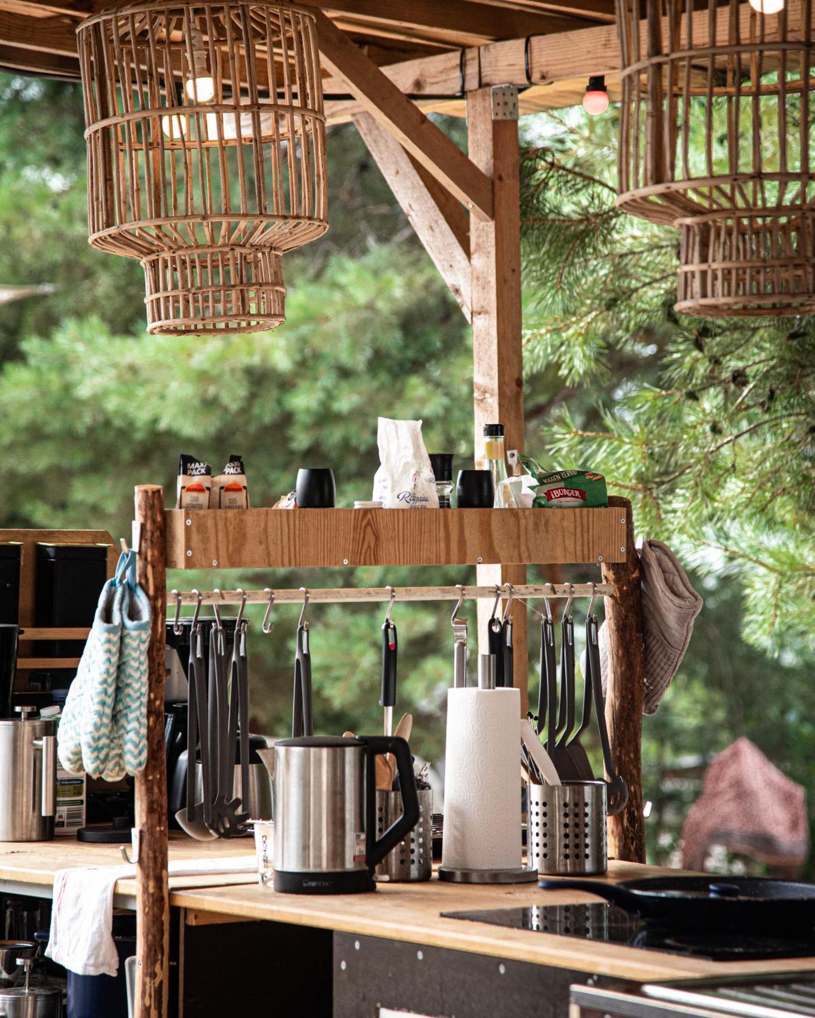 raus und gut Glamping am Gräbendorfer See Drebkau Exterior foto